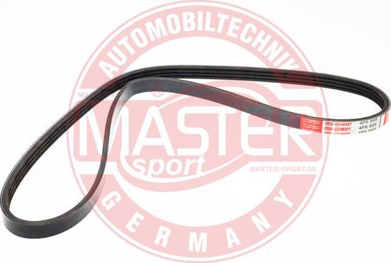 MASTER-SPORT 4PK995-PCS-MS - Поликлиновой ремінь autocars.com.ua