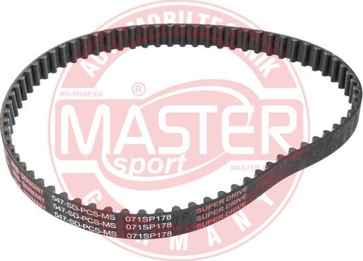 MASTER-SPORT 547-SD-PCS-MS - Ремінь ГРМ autocars.com.ua