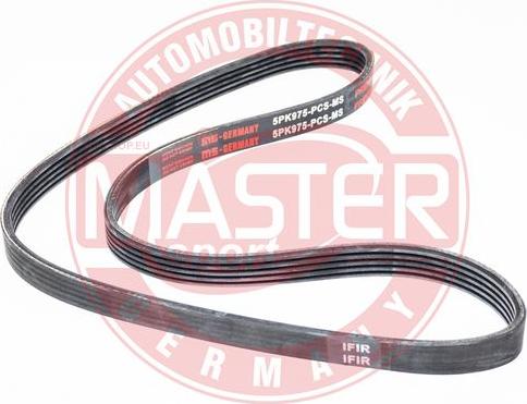 MASTER-SPORT 5PK975-PCS-MS - Поликлиновой ремінь autocars.com.ua