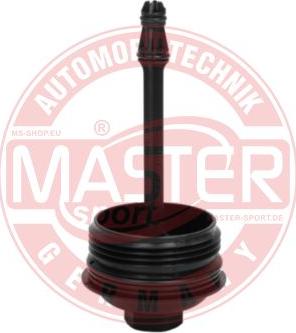 MASTER-SPORT 641000220 - Кришка, корпус масляного фільтра autocars.com.ua