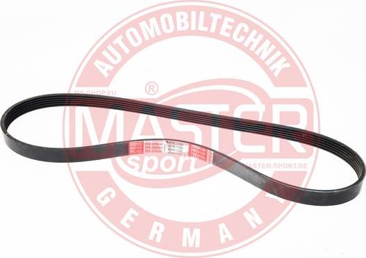 MASTER-SPORT 6PK1100-PCS-MS - Поликлиновой ремінь autocars.com.ua