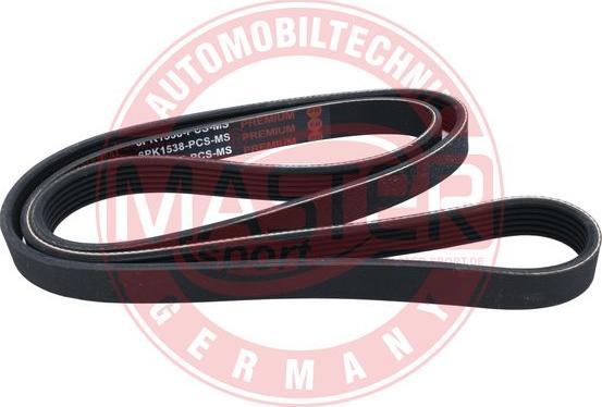 MASTER-SPORT 6PK1538-PCS-MS - Поликлиновой ремінь autocars.com.ua