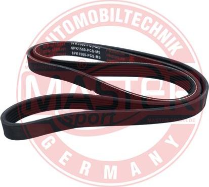 MASTER-SPORT 6PK1560-PCS-MS - Поликлиновой ремінь autocars.com.ua