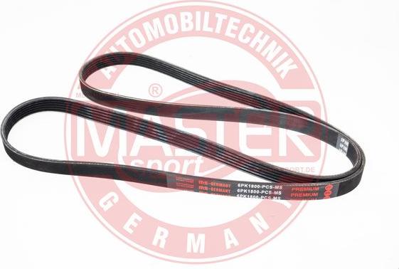 MASTER-SPORT 6PK1800-PCS-MS - Поликлиновой ремінь autocars.com.ua