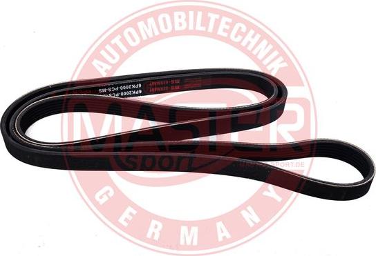 MASTER-SPORT 6PK2000-PCS-MS - Поликлиновой ремінь autocars.com.ua