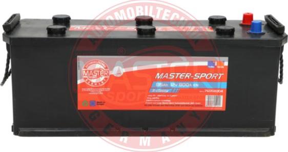 MASTER-SPORT 761358004 - Стартерна акумуляторна батарея, АКБ autocars.com.ua