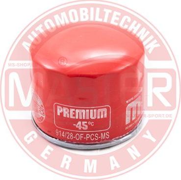 MASTER-SPORT 914/28-OF-PCS-MS - Масляний фільтр autocars.com.ua