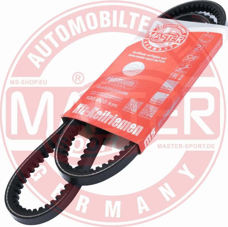 MASTER-SPORT AVX-10X1100-PCS-MS - Клиновий ремінь autocars.com.ua