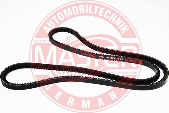 MASTER-SPORT AVX-13X1600-PCS-MS - Клиновий ремінь autocars.com.ua