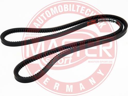MASTER-SPORT AVX-13X1650-PCS-MS - Клиновий ремінь autocars.com.ua
