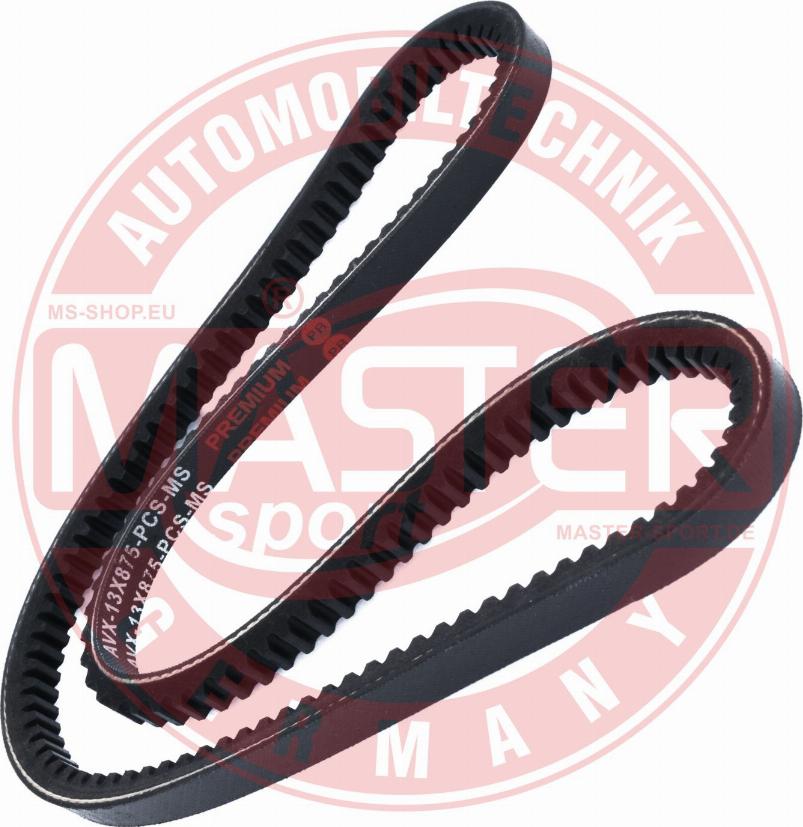 MASTER-SPORT AVX-13X875-PCS-MS - Клиновий ремінь autocars.com.ua