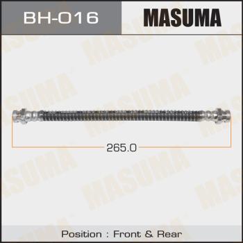 MASUMA BH-016 - Гальмівний шланг autocars.com.ua