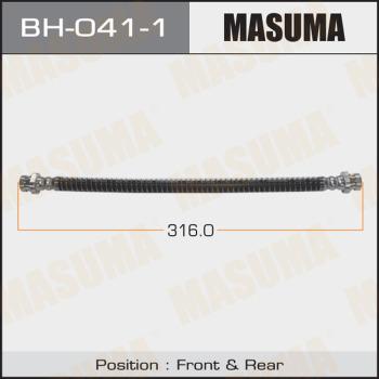 MASUMA BH-041-1 - Гальмівний шланг autocars.com.ua