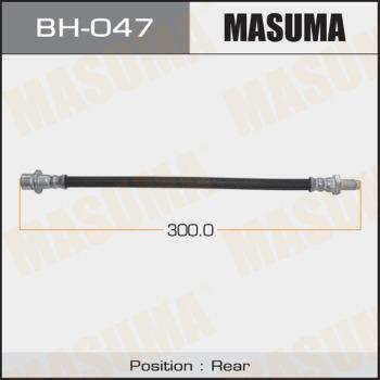 MASUMA BH-047 - Гальмівний шланг autocars.com.ua