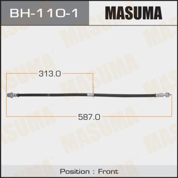 MASUMA BH-110-1 - Тормозной шланг avtokuzovplus.com.ua