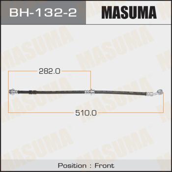 MASUMA BH-132-2 - Гальмівний шланг autocars.com.ua