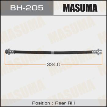 MASUMA BH-205 - Гальмівний шланг autocars.com.ua