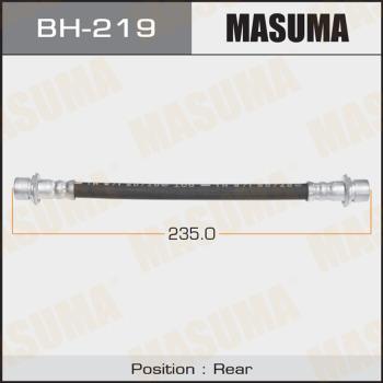 MASUMA BH-219 - Гальмівний шланг autocars.com.ua