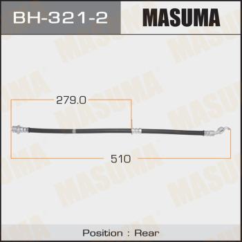 MASUMA BH-321-2 - Тормозной шланг avtokuzovplus.com.ua