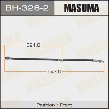 MASUMA BH-326-2 - Гальмівний шланг autocars.com.ua