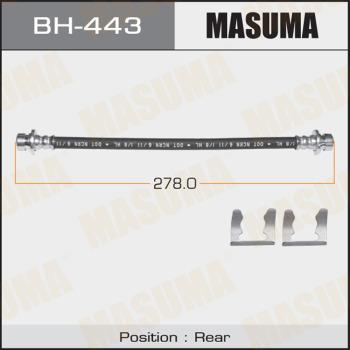 MASUMA BH-443 - Гальмівний шланг autocars.com.ua