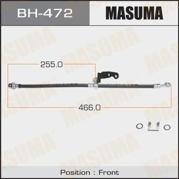 MASUMA BH-472 - Гальмівний шланг autocars.com.ua