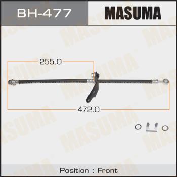 MASUMA BH-477 - Гальмівний шланг autocars.com.ua