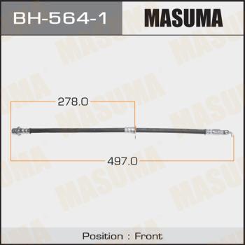 MASUMA BH-564-1 - Тормозной шланг avtokuzovplus.com.ua