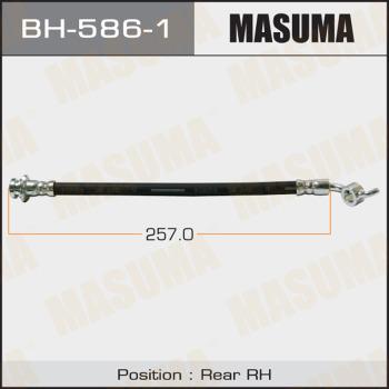 MASUMA BH-586-1 - Гальмівний шланг autocars.com.ua