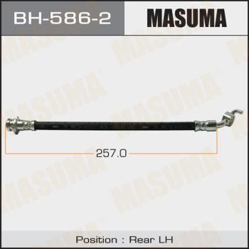 MASUMA BH-586-2 - Гальмівний шланг autocars.com.ua