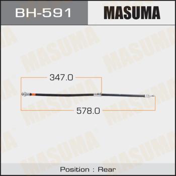MASUMA BH-591 - Тормозной шланг avtokuzovplus.com.ua