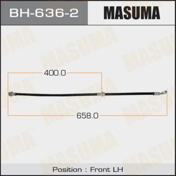 MASUMA BH-636-2 - Тормозной шланг avtokuzovplus.com.ua