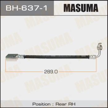 MASUMA BH-637-1 - Тормозной шланг avtokuzovplus.com.ua