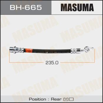 MASUMA BH-665 - Гальмівний шланг autocars.com.ua