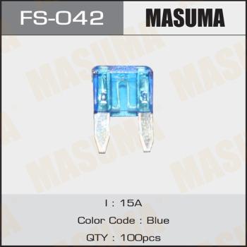 MASUMA FS-042 - Набір, запобіжники autocars.com.ua