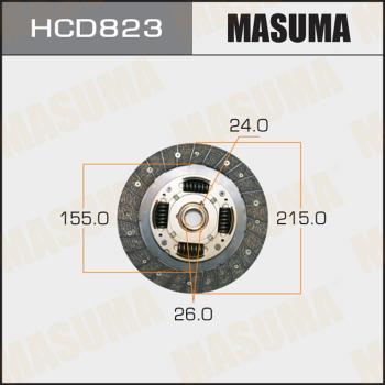 MASUMA HCD823 - Диск зчеплення autocars.com.ua