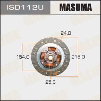 MASUMA ISD112U - Диск зчеплення autocars.com.ua