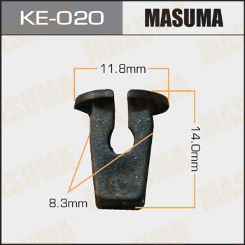 MASUMA KE-020 - Зажим, молдинг / защитная накладка avtokuzovplus.com.ua