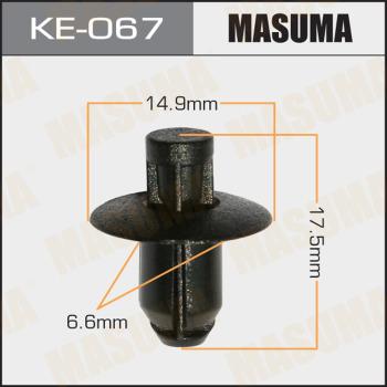 MASUMA KE-067 - Зажим, молдинг / защитная накладка avtokuzovplus.com.ua