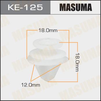 MASUMA KE-125 - Зажим, молдинг / защитная накладка avtokuzovplus.com.ua