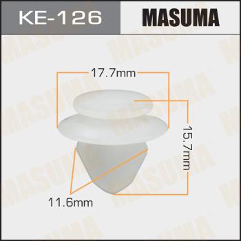 MASUMA KE-126 - Зажим, молдинг / защитная накладка avtokuzovplus.com.ua