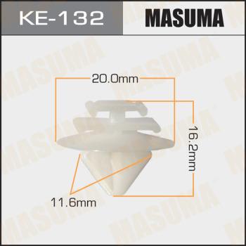 MASUMA KE-132 - Зажим, молдинг / защитная накладка avtokuzovplus.com.ua