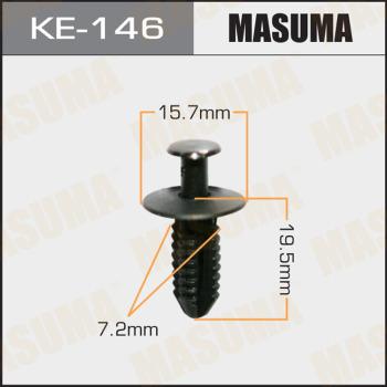 MASUMA KE-146 - Зажим, молдинг / защитная накладка avtokuzovplus.com.ua