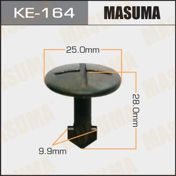 MASUMA KE-164 - Зажим, молдинг / защитная накладка avtokuzovplus.com.ua