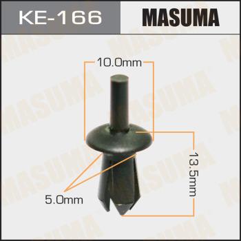 MASUMA KE-166 - Зажим, молдинг / защитная накладка avtokuzovplus.com.ua