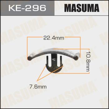 MASUMA KE-296 - Зажим, молдинг / защитная накладка avtokuzovplus.com.ua