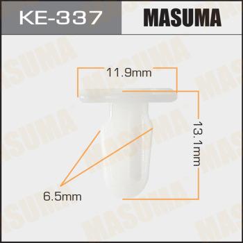 MASUMA KE-337 - Зажим, молдинг / захисна накладка autocars.com.ua