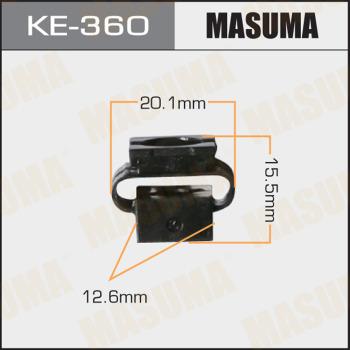 MASUMA KE-360 - Зажим, молдинг / защитная накладка avtokuzovplus.com.ua