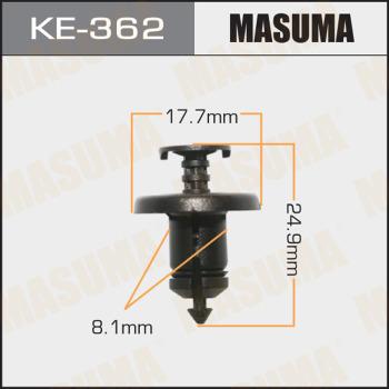 MASUMA KE-362 - Зажим, молдинг / защитная накладка avtokuzovplus.com.ua