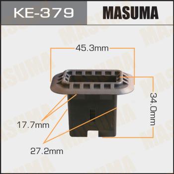 MASUMA KE-379 - Зажим, молдинг / защитная накладка avtokuzovplus.com.ua